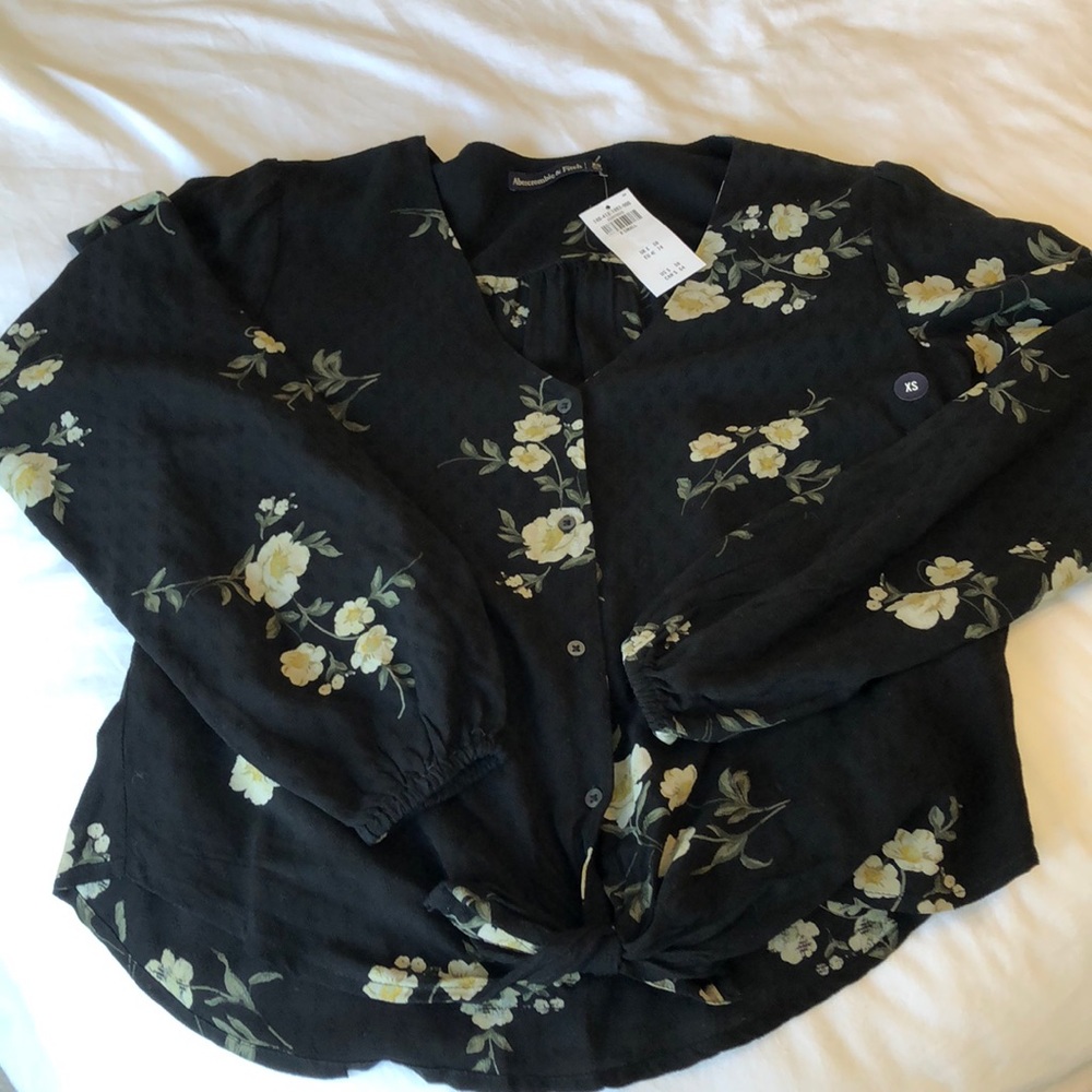 Abercrombie and Fitch floral top